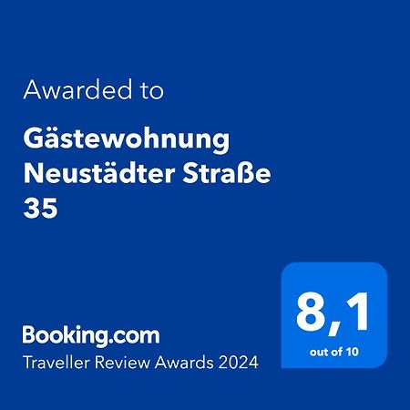 Gaestewohnung Neustaedter Strasse 35 Thale Eksteriør bilde